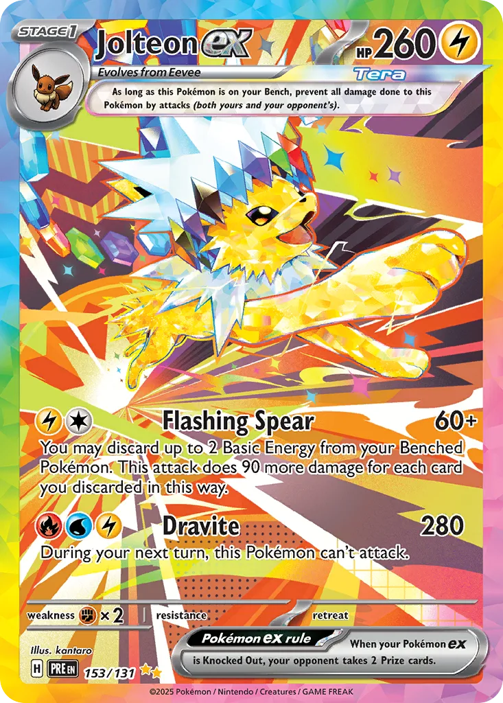 Jolteon ex, Prismatic Evolutions #153/131