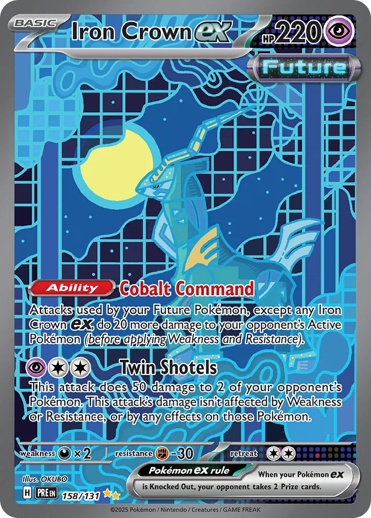 Iron Crown ex, Prismatic Evolutions #158/131
