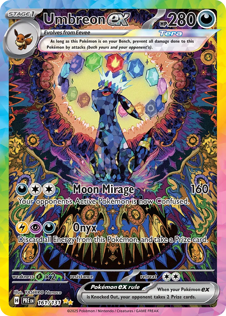 Umbreon ex, Prismatic Evolutions #161/131