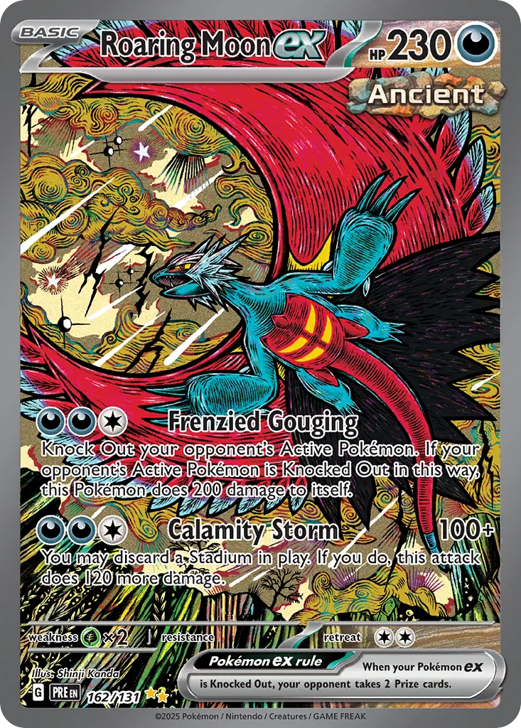 Roaring Moon ex, Prismatic Evolutions #162/131