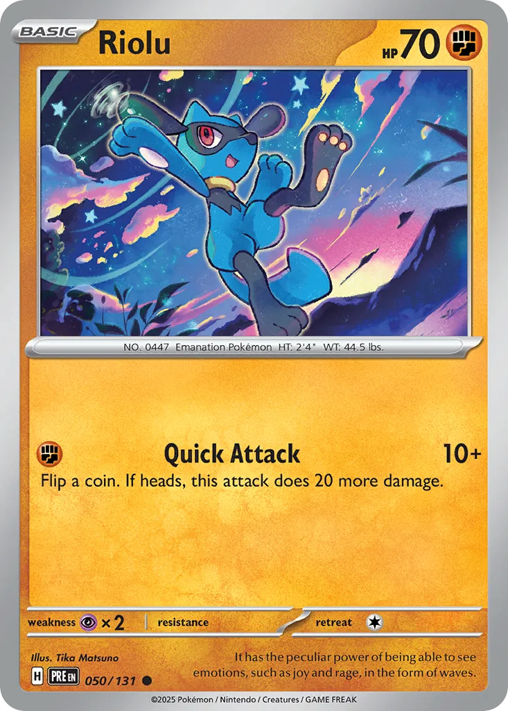 Riolu, Prismatic Evolutions #050/131
