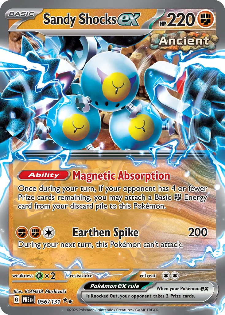Sandy Shocks ex, Prismatic Evolutions #056/131