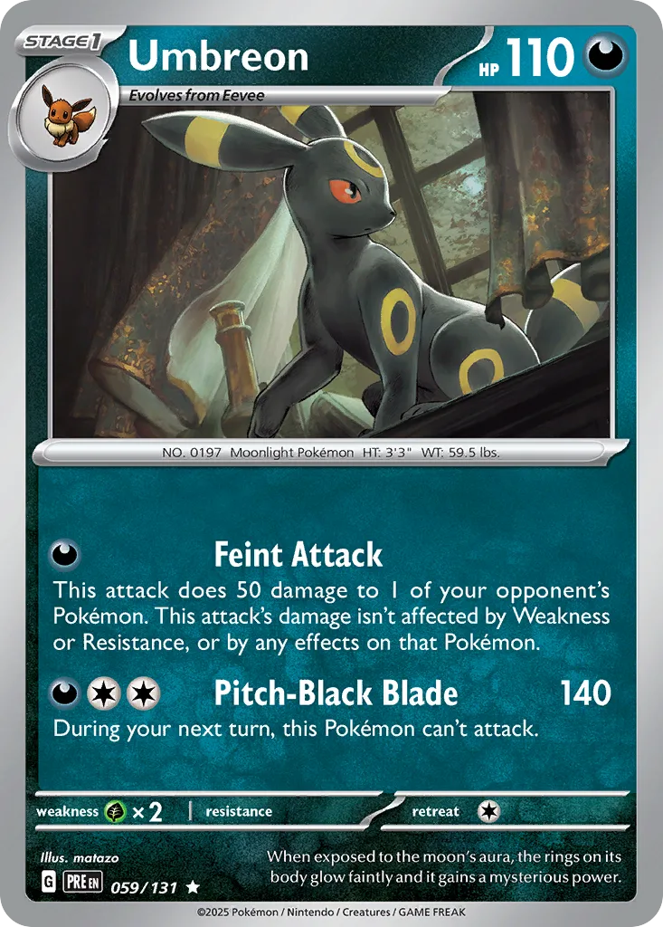 Umbreon, Prismatic Evolutions #059/131