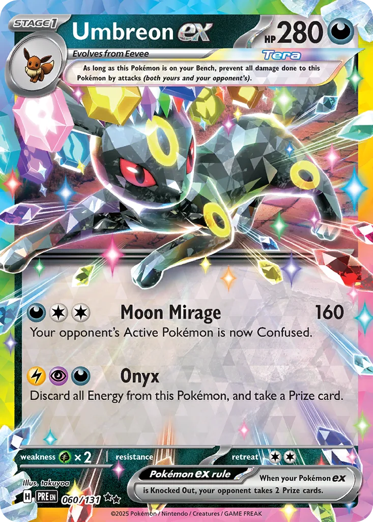 Umbreon ex, Prismatic Evolutions #060/131