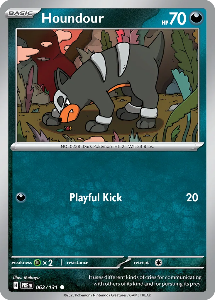 Houndour, Prismatic Evolutions #062/131