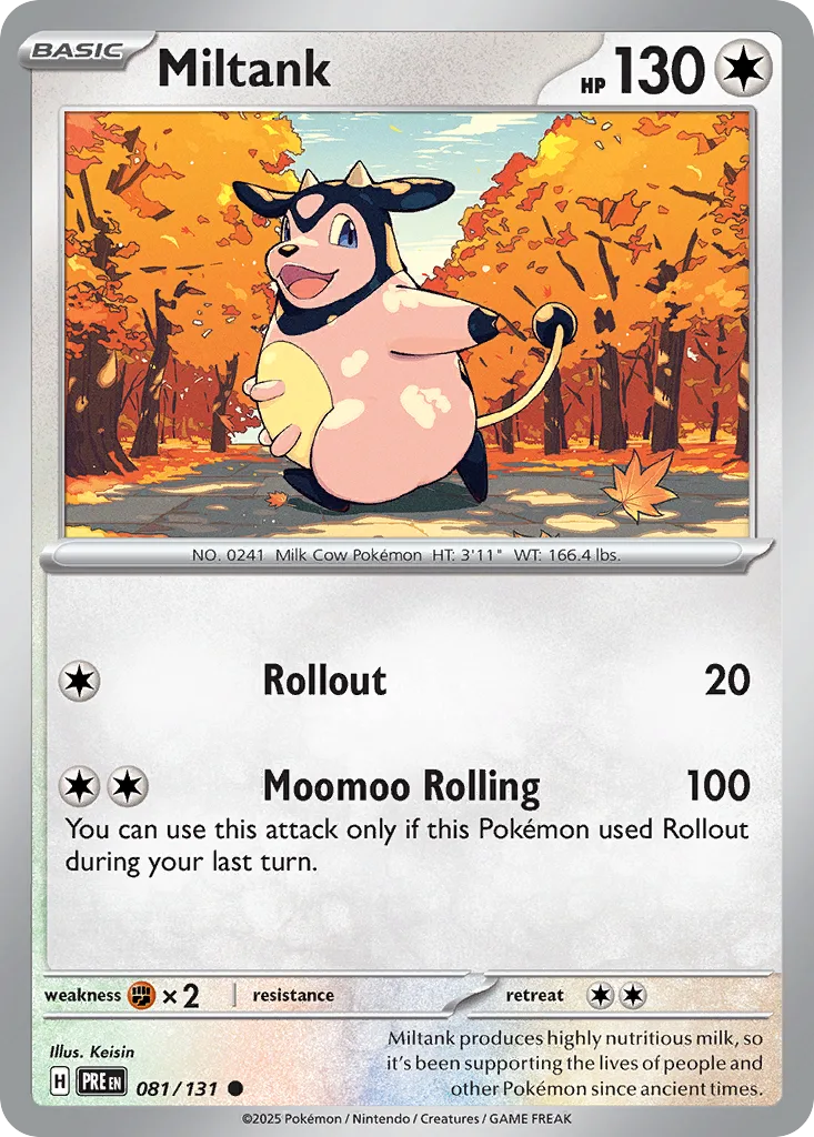 Miltank, Prismatic Evolutions #081/131