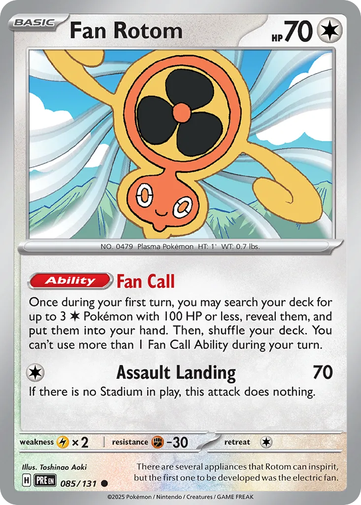 Fan Rotom, Prismatic Evolutions #085/131