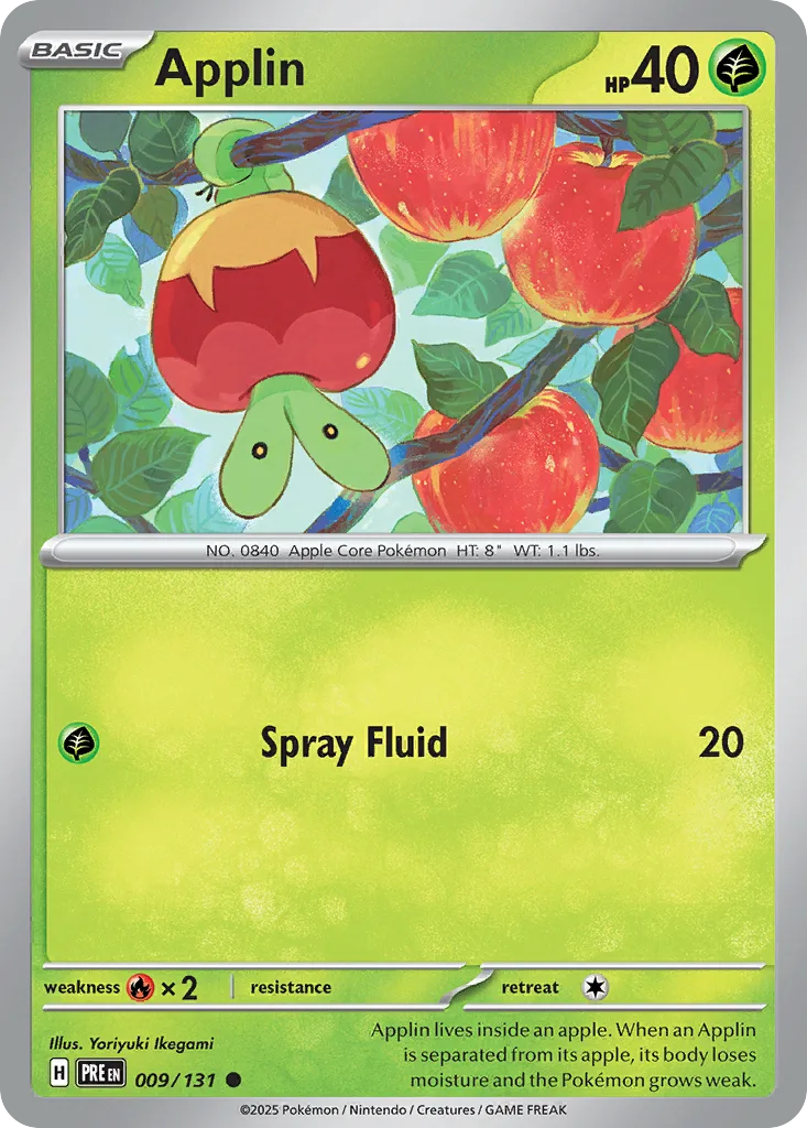 Applin, Prismatic Evolutions #009/131