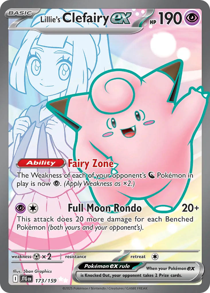 Lillie's Clefairy ex, Journey Together #173/159