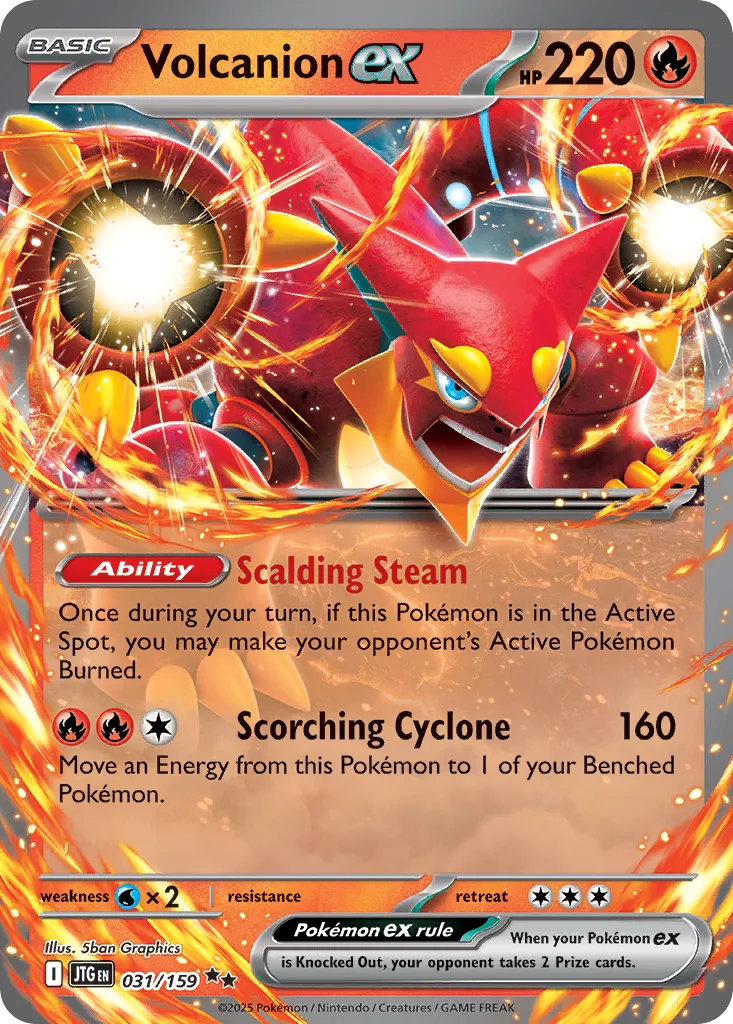 Volcanion ex, Journey Together #031/159