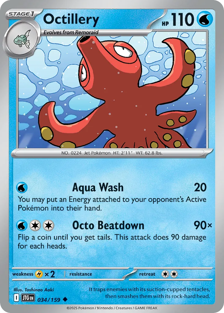 Octillery, Journey Together #034/159
