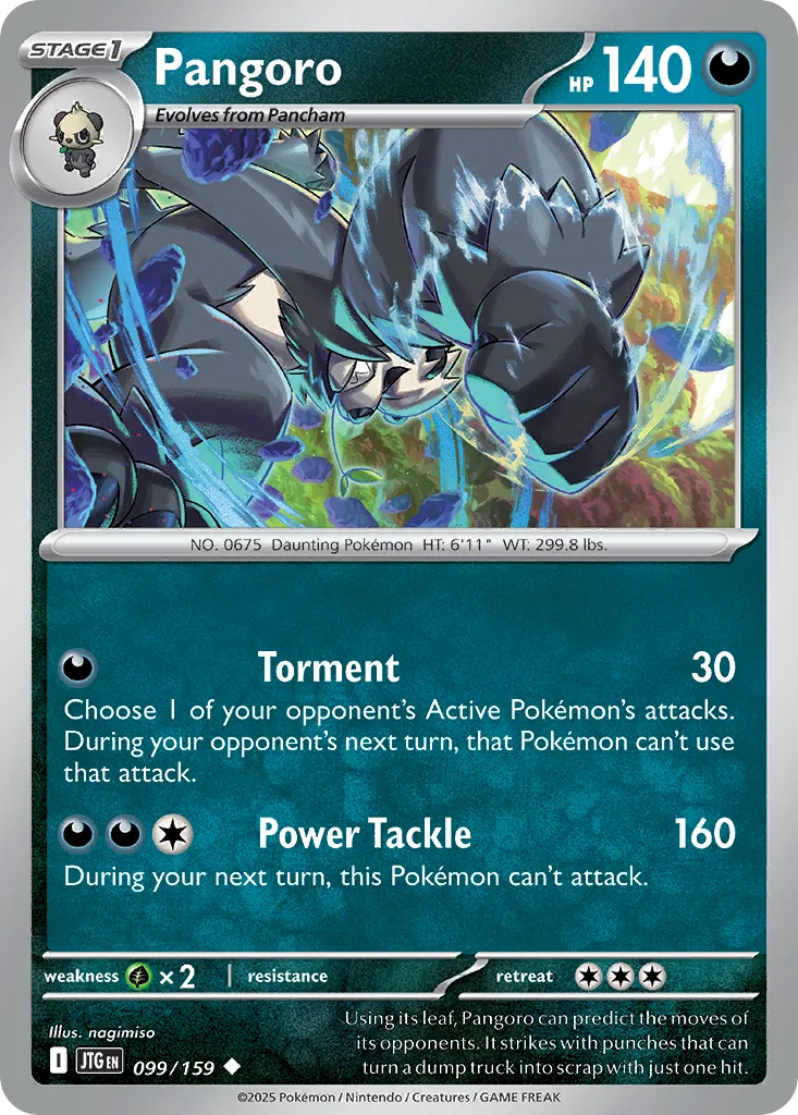 Pangoro, Journey Together #099/159