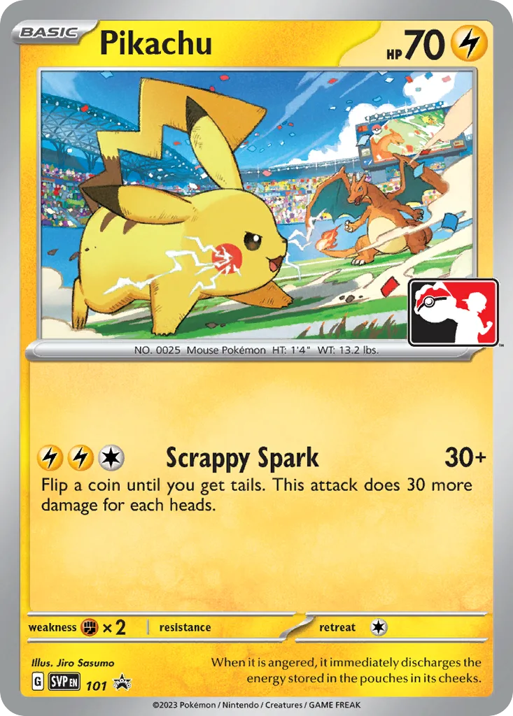 Pikachu, Scarlet & Violet Black Star Promos #101
