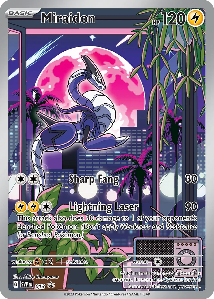 Miraidon, Scarlet & Violet Black Star Promos #013