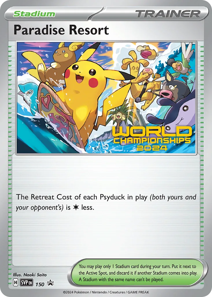 Paradise Resort, Scarlet & Violet Black Star Promos #150