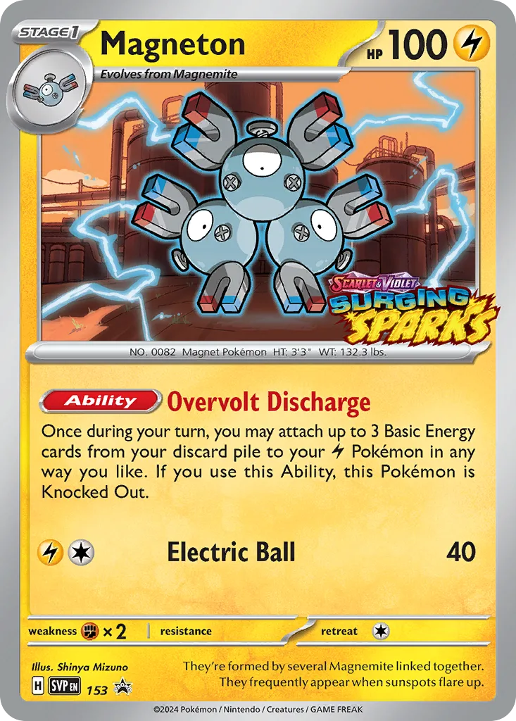 Magneton, Scarlet & Violet Black Star Promos #153