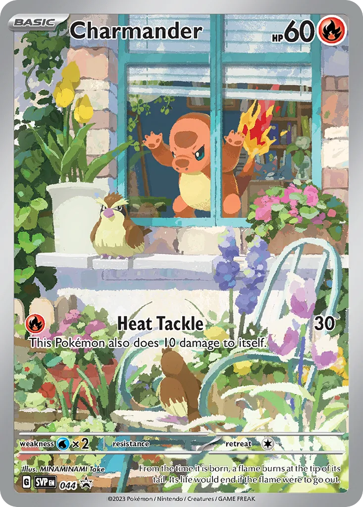 Charmander, Scarlet & Violet Black Star Promos #044