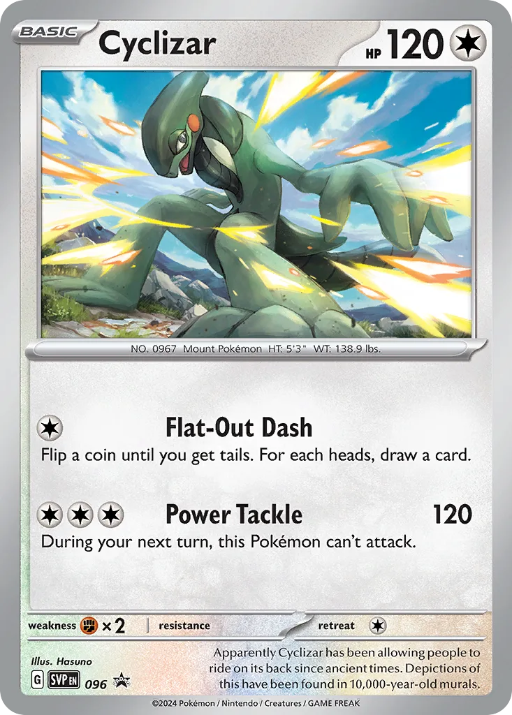 Cyclizar, Scarlet & Violet Black Star Promos #096