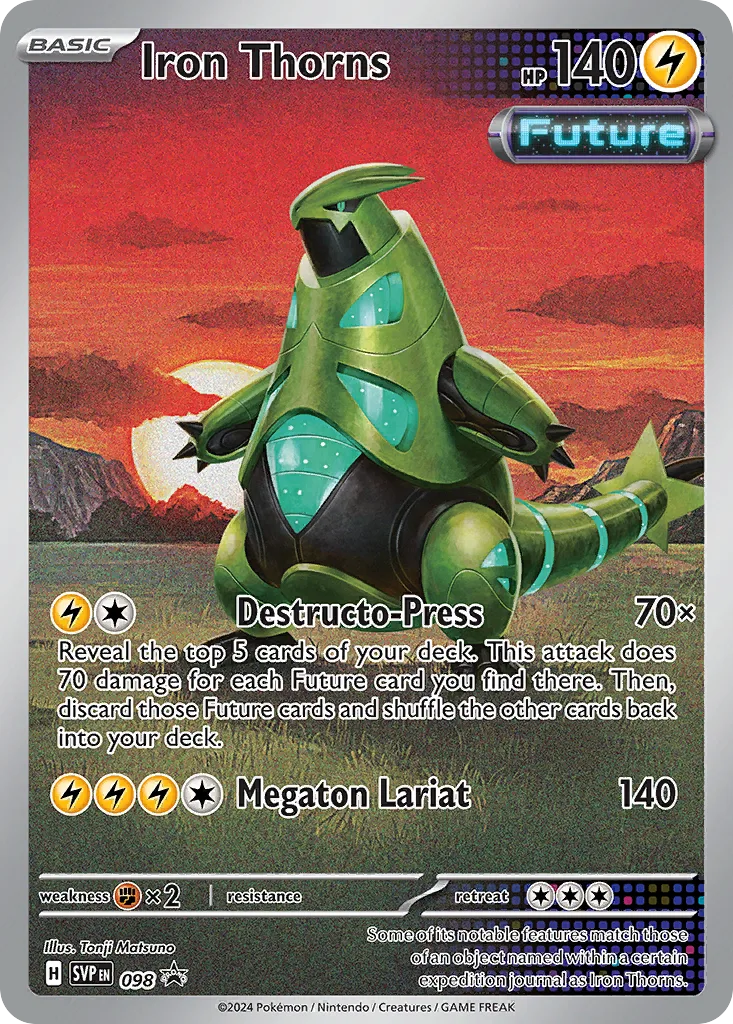 Iron Thorns, Scarlet & Violet Black Star Promos #098