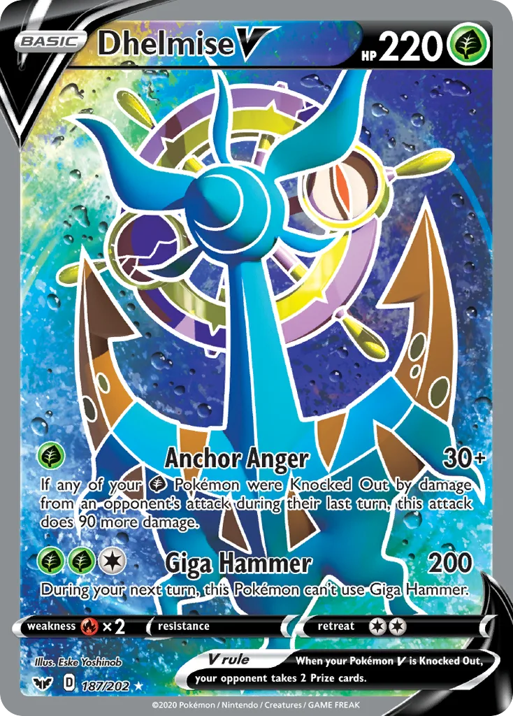 Dhelmise V, Sword & Shield #187/202