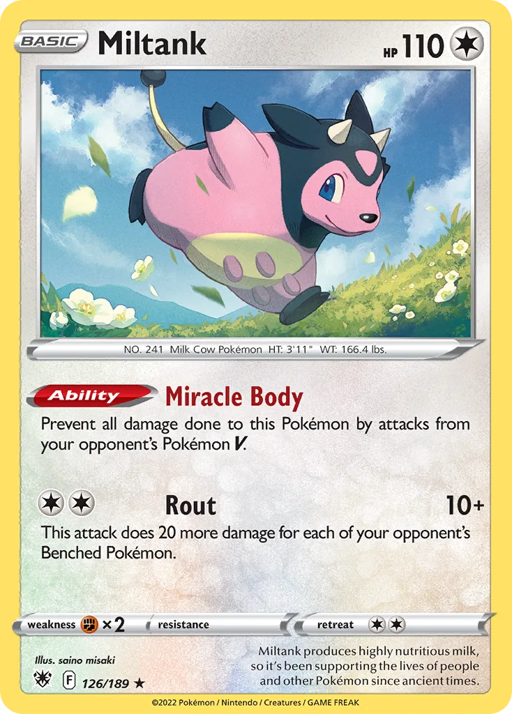 Miltank, Astral Radiance #126/189