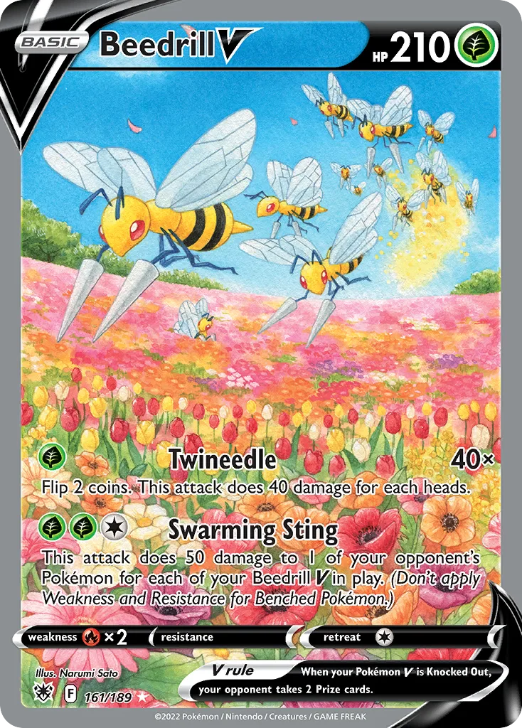 Beedrill V, Astral Radiance #161/189