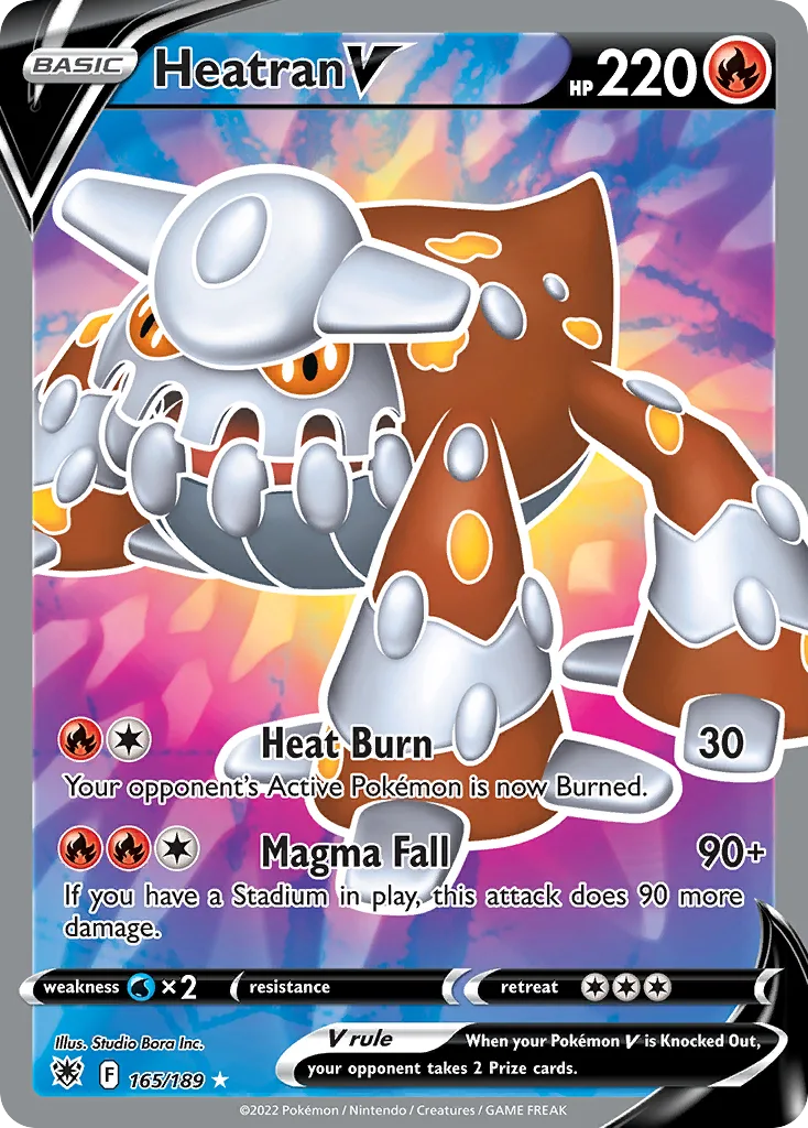 Heatran V, Astral Radiance #165/189