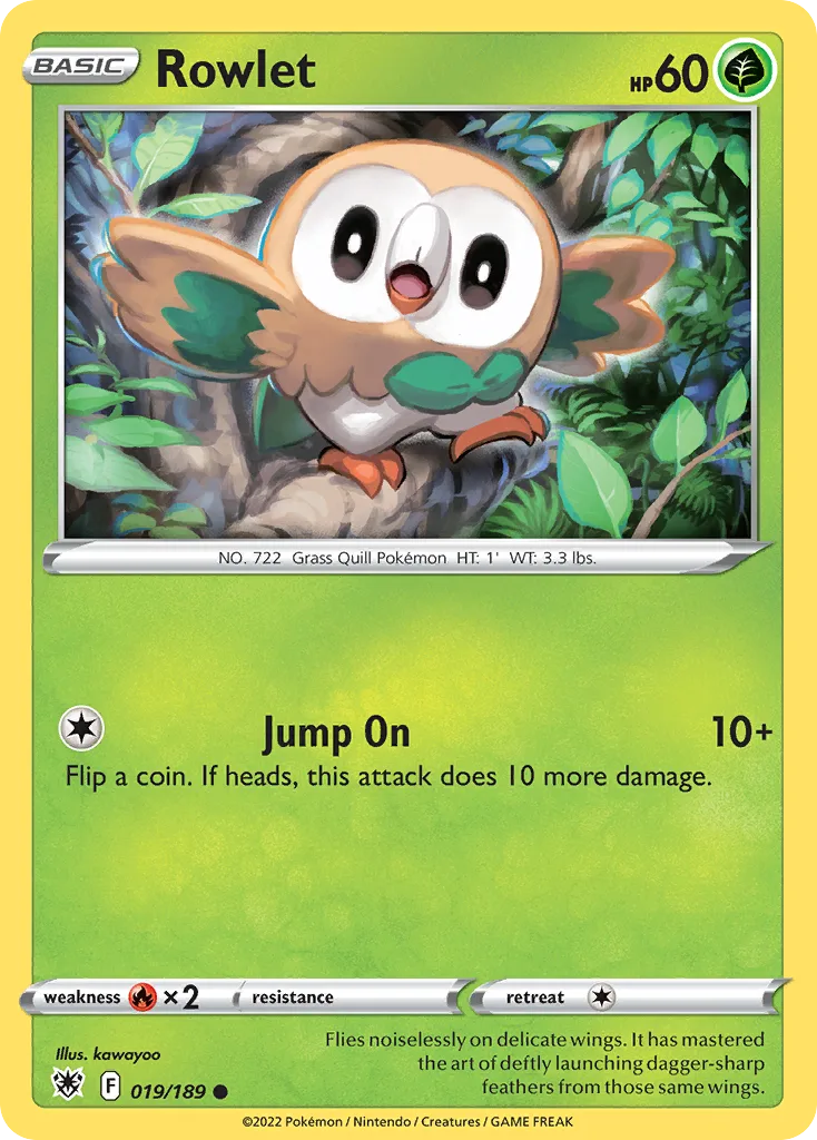 Rowlet, Astral Radiance #019/189