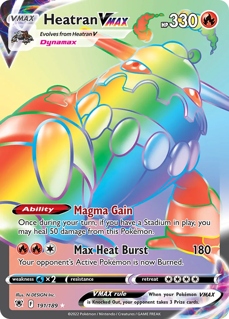 Heatran VMAX, Astral Radiance #191/189