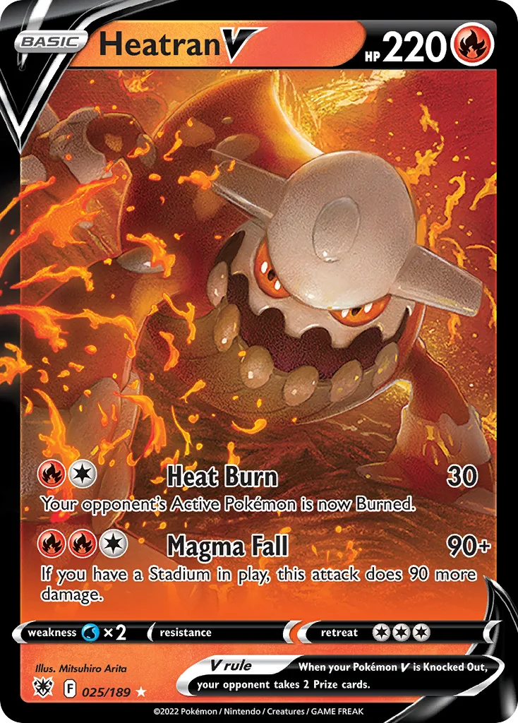 Heatran V, Astral Radiance #025/189