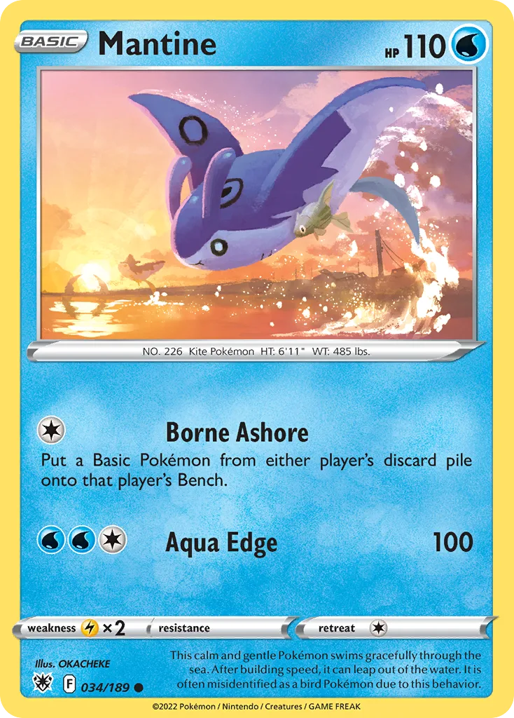 Mantine, Astral Radiance #034/189