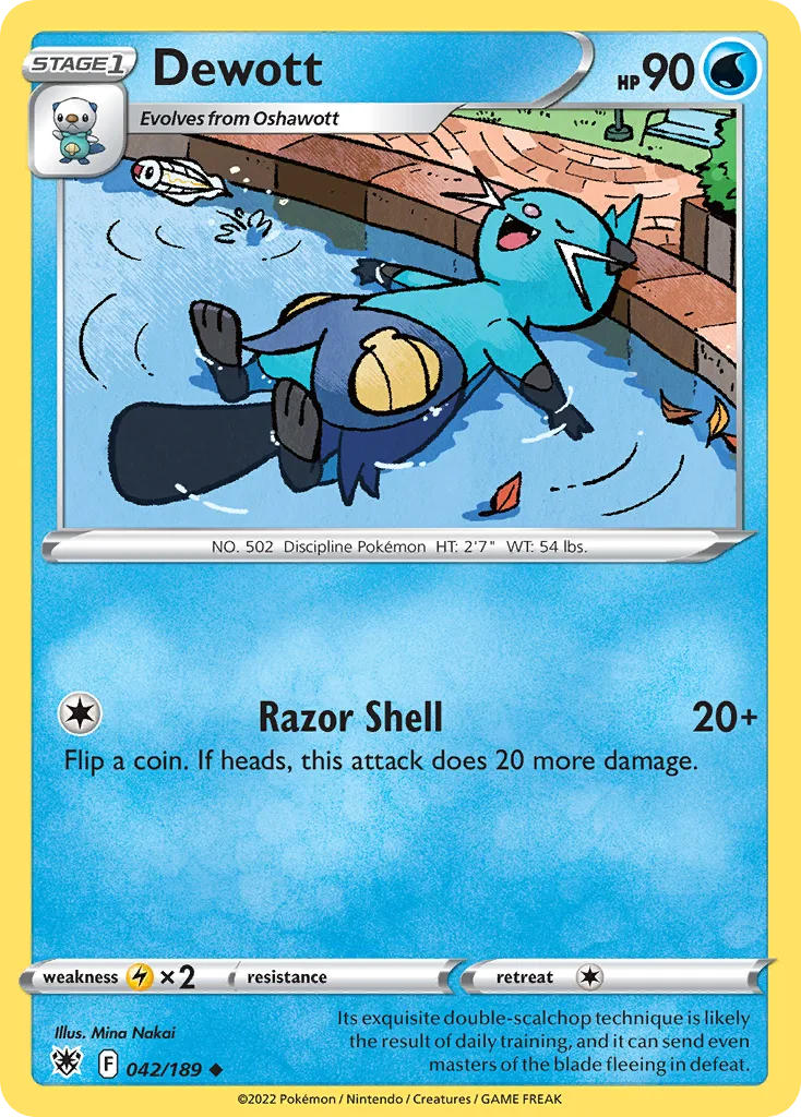 Dewott, Astral Radiance #042/189