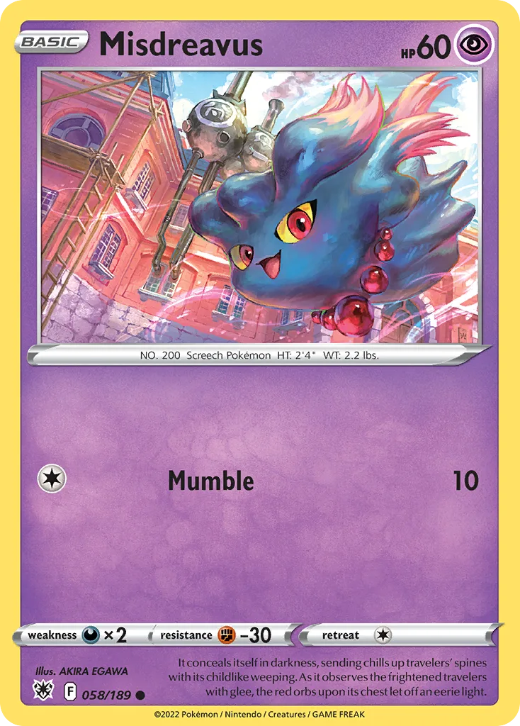 Misdreavus, Astral Radiance #058/189
