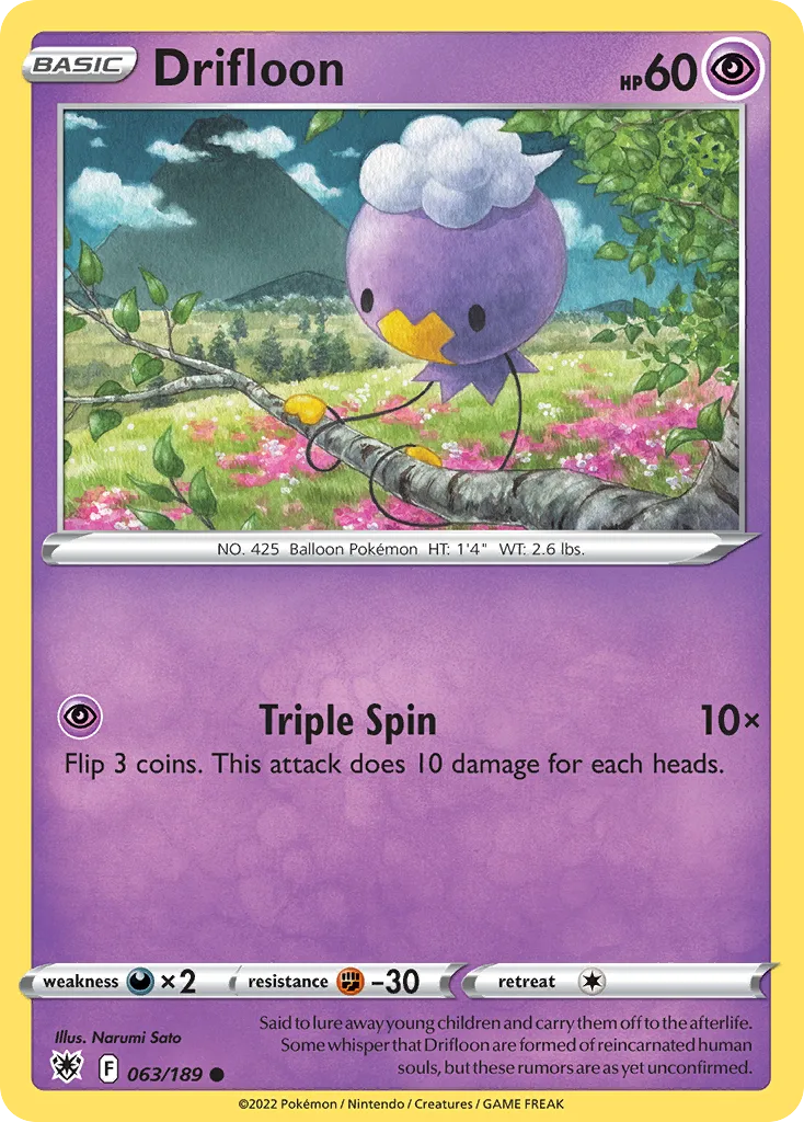 Drifloon, Astral Radiance #063/189