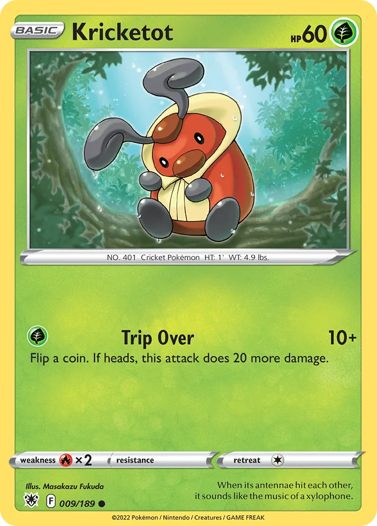 Kricketot, Astral Radiance #009/189