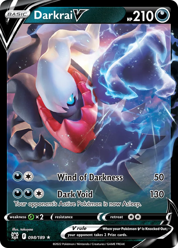 Darkrai V, Astral Radiance #098/189