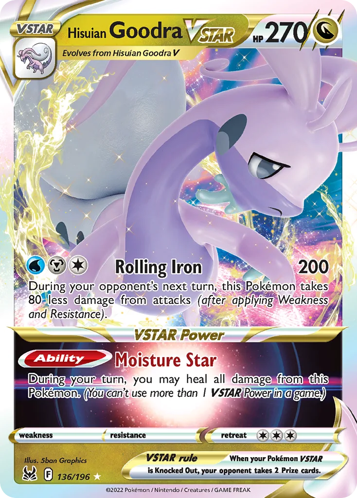 Hisuian Goodra VSTAR, Lost Origin #136/196