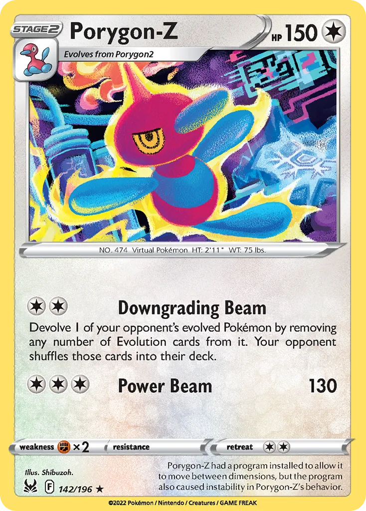 Porygon-Z, Lost Origin #142/196