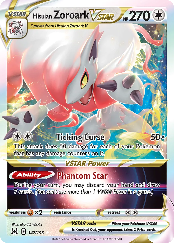 Hisuian Zoroark VSTAR, Lost Origin #147/196