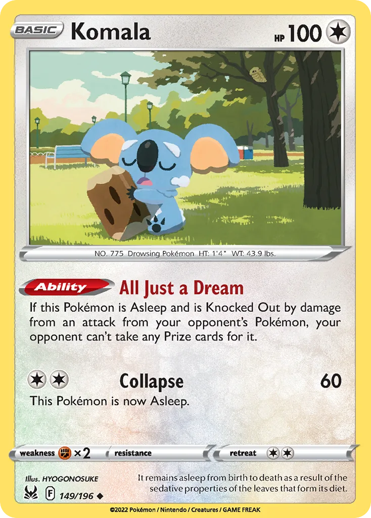 Komala, Lost Origin #149/196