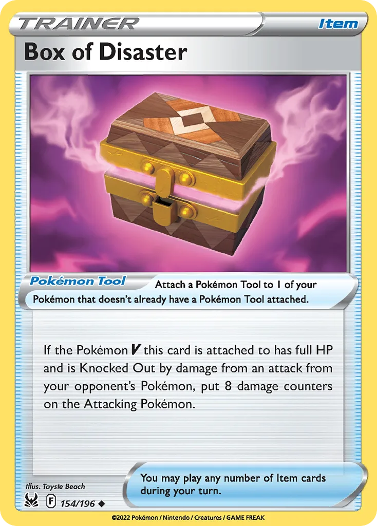 Box of Disaster, Lost Origin #154/196