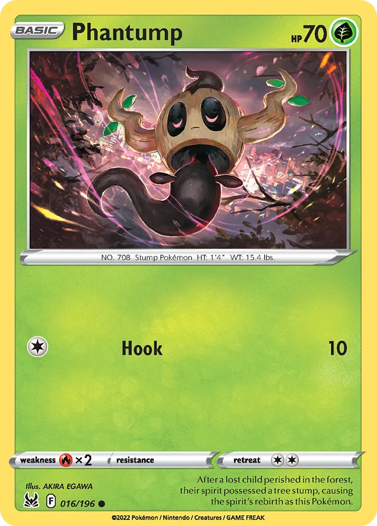 Phantump, Lost Origin #016/196