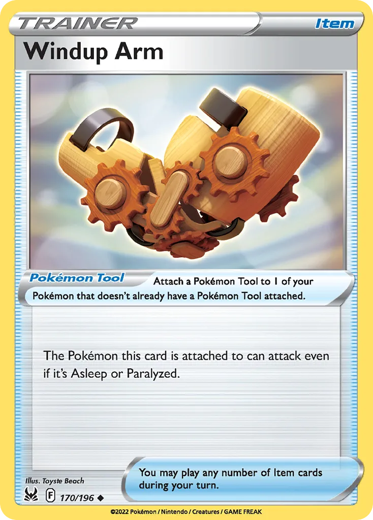 Windup Arm, Lost Origin #170/196