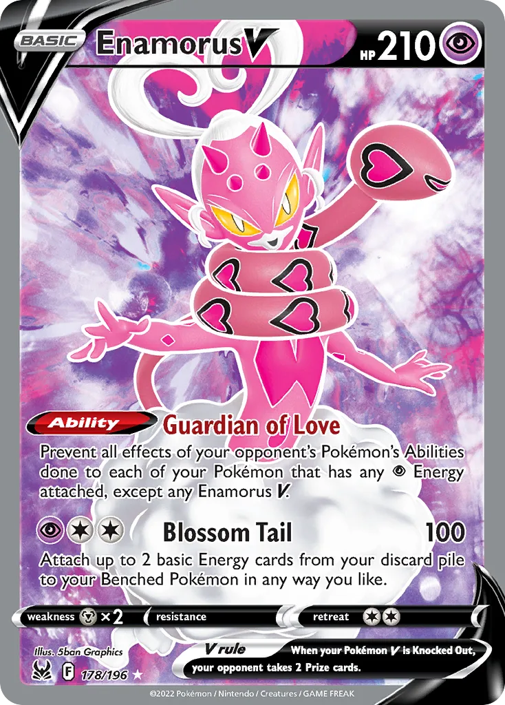 Enamorus V, Lost Origin #178/196
