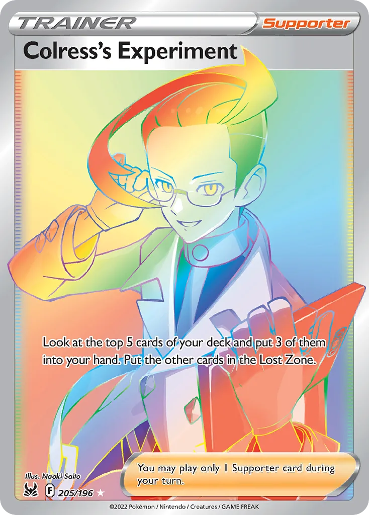 Colress's Experiment, Lost Origin #205/196