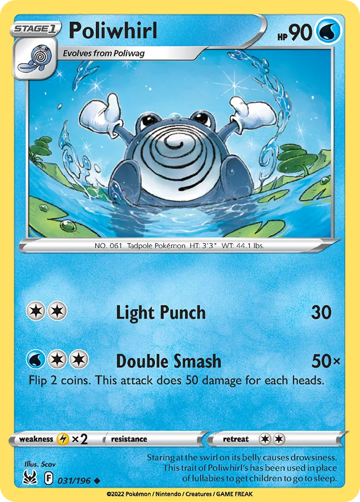 Poliwhirl, Lost Origin #031/196