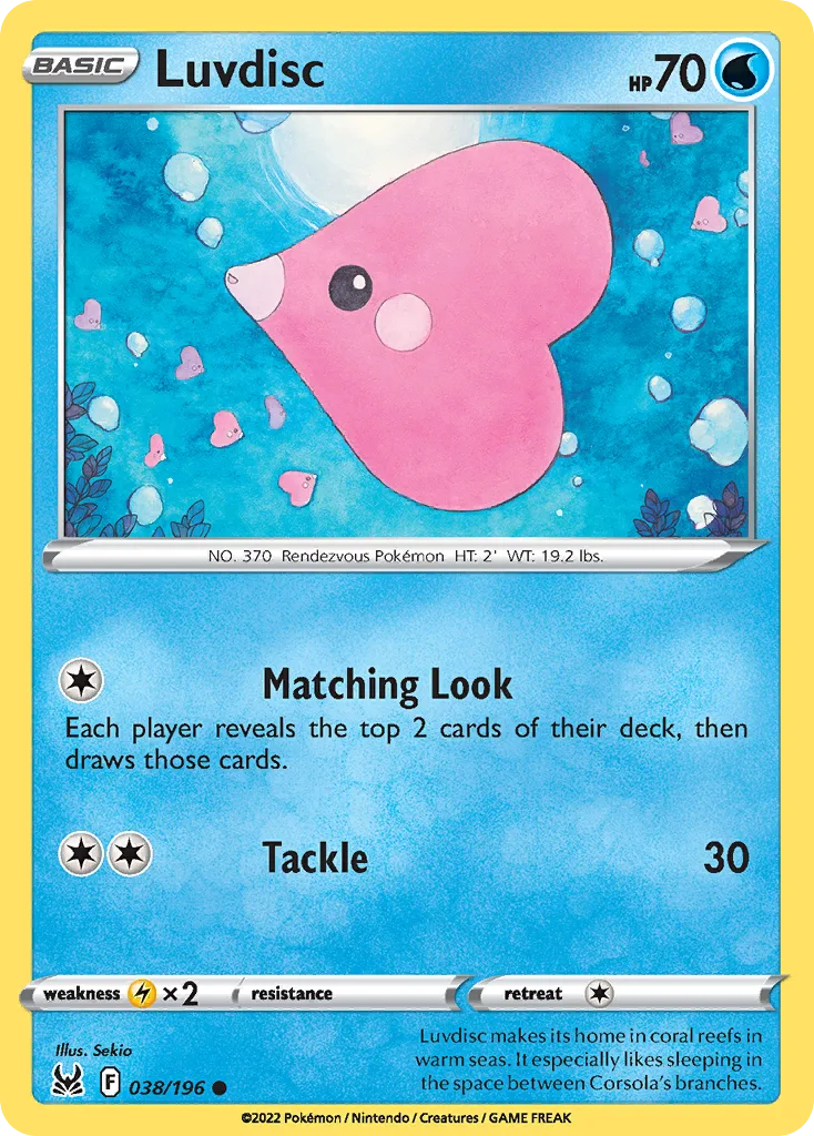 Luvdisc, Lost Origin #038/196