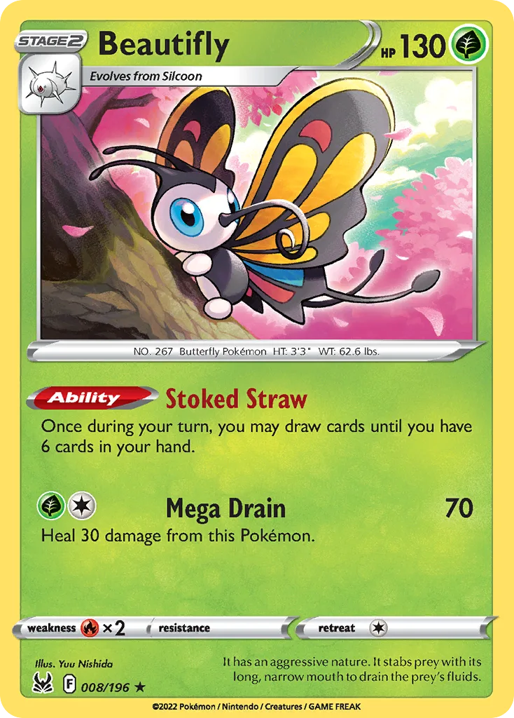 Beautifly, Lost Origin #008/196