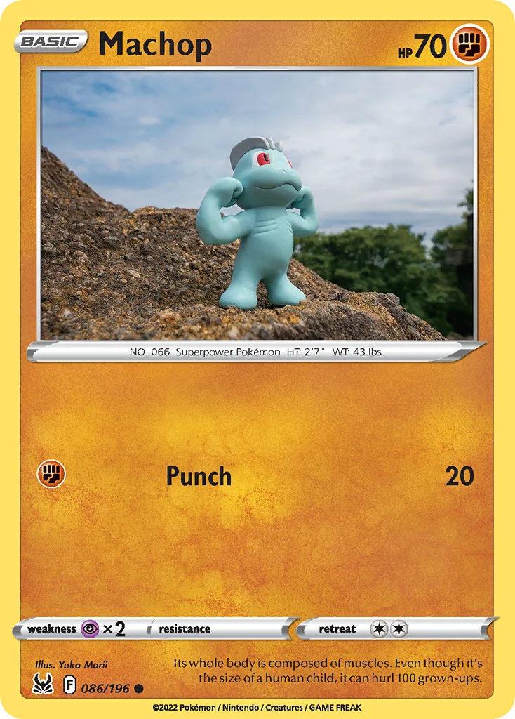 Machop, Lost Origin #086/196