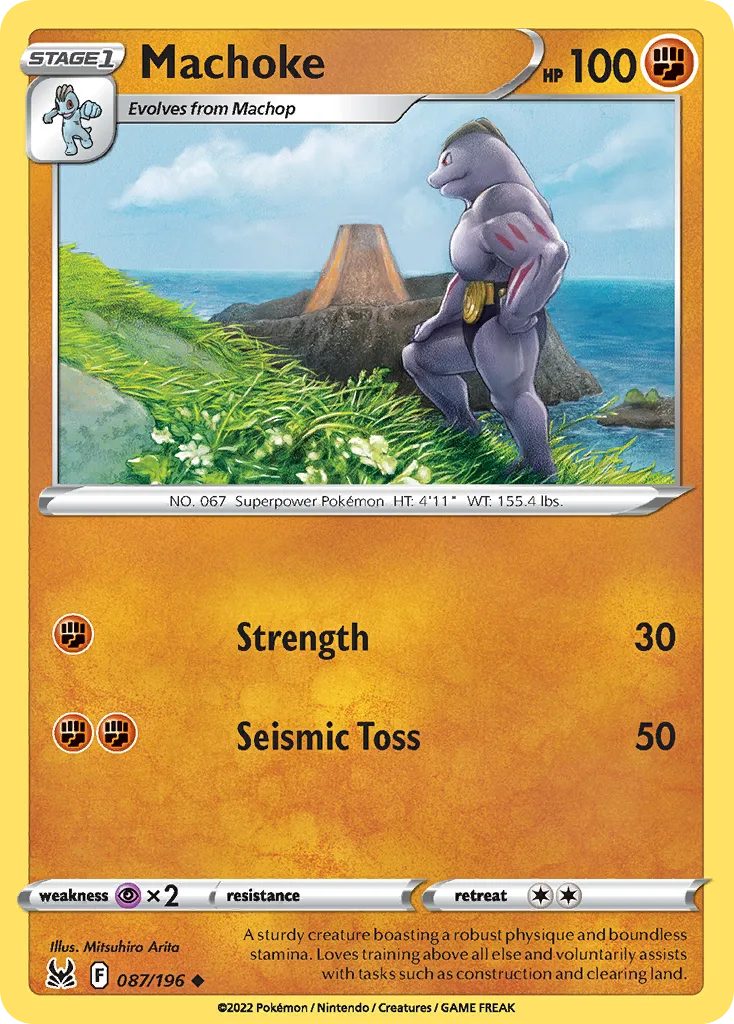 Machoke, Lost Origin #087/196